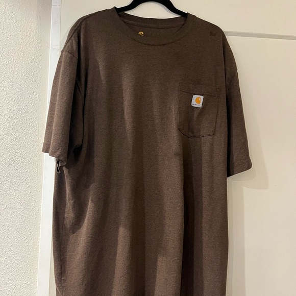 Carhartt Other - Carhartt Relaxed Fit Brown Short Sleeve Tee Mens XL